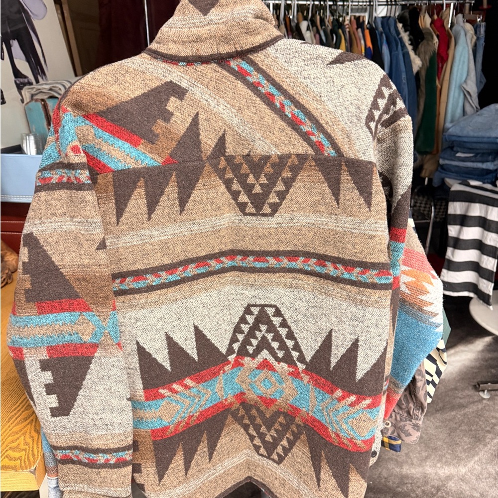 Tribal Patterned Utility Jacket NWT - image 5